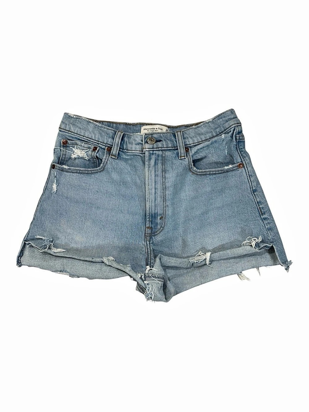 Abercrombie & Fitch Jean Short, The Cutoff Short High Rise Denim, Size 2, 26W